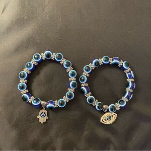 Hamsa and Third Eye Charm Bracelet Bundle